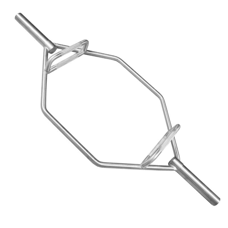Wholesale REAP Steel Chrome Electroplate 23kg 1420mm BS-01 Hexagon Big Ring Olym Barbell Hard Pull Shrug Weightlifting