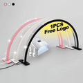 Customized LOGO 48W Energy-Saving and High Brightness Portable Led Manicure Desk Light Half Moon Crystals Nail Desk Light