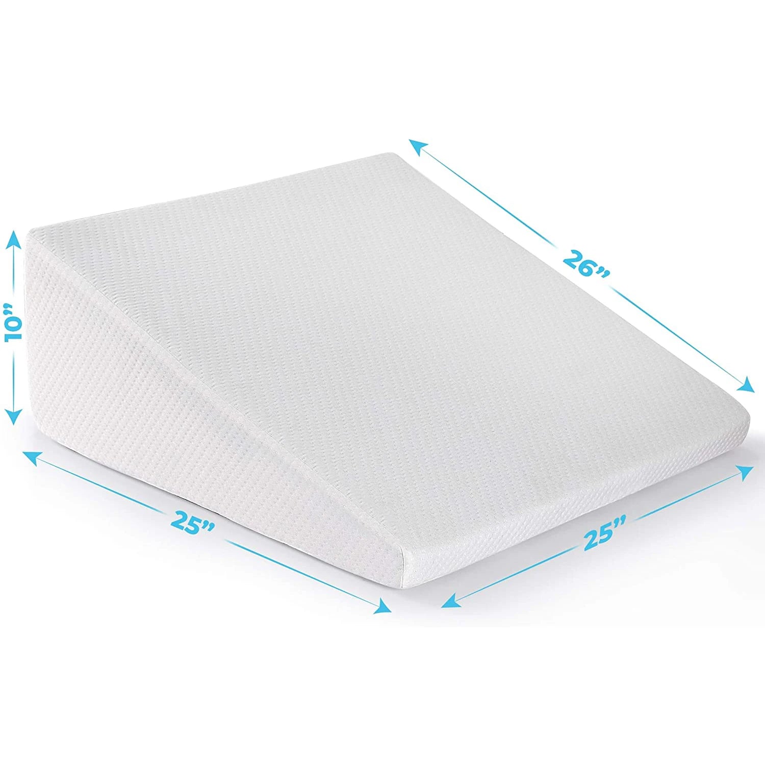 Cool Feeling Ortho Bed Wedge Elevated Leg Pillow Supportive Foam Wedge Pillow Memory Foam Pillow