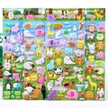 Wholesale Kindergarten Funny DIY Cute Animal Design 3d Cartoon Stickers for Kids