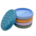 15cm 20cm Bule Lilac Honeycomb Two Sizes Frozen Treat Dog Licking Slow Feeder Summer Dog Enrichment Bowl with Suction Cup