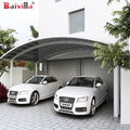 Baivilla Simple Style Aluminium Car Awning Sun Shade Pergola Canopy UV Protected for Car Parking & Garage Use