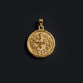 Hot Sell Holy Spirit dove Charm 18k Gold Stainless Steel Animal Jewelry Women Men Religious dove Pendant for Necklace