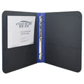 Modernqiu Custom Logo Leather A4 File Folder Wholesale Ring Binder Portfolio for Business Document Filing Holder Product