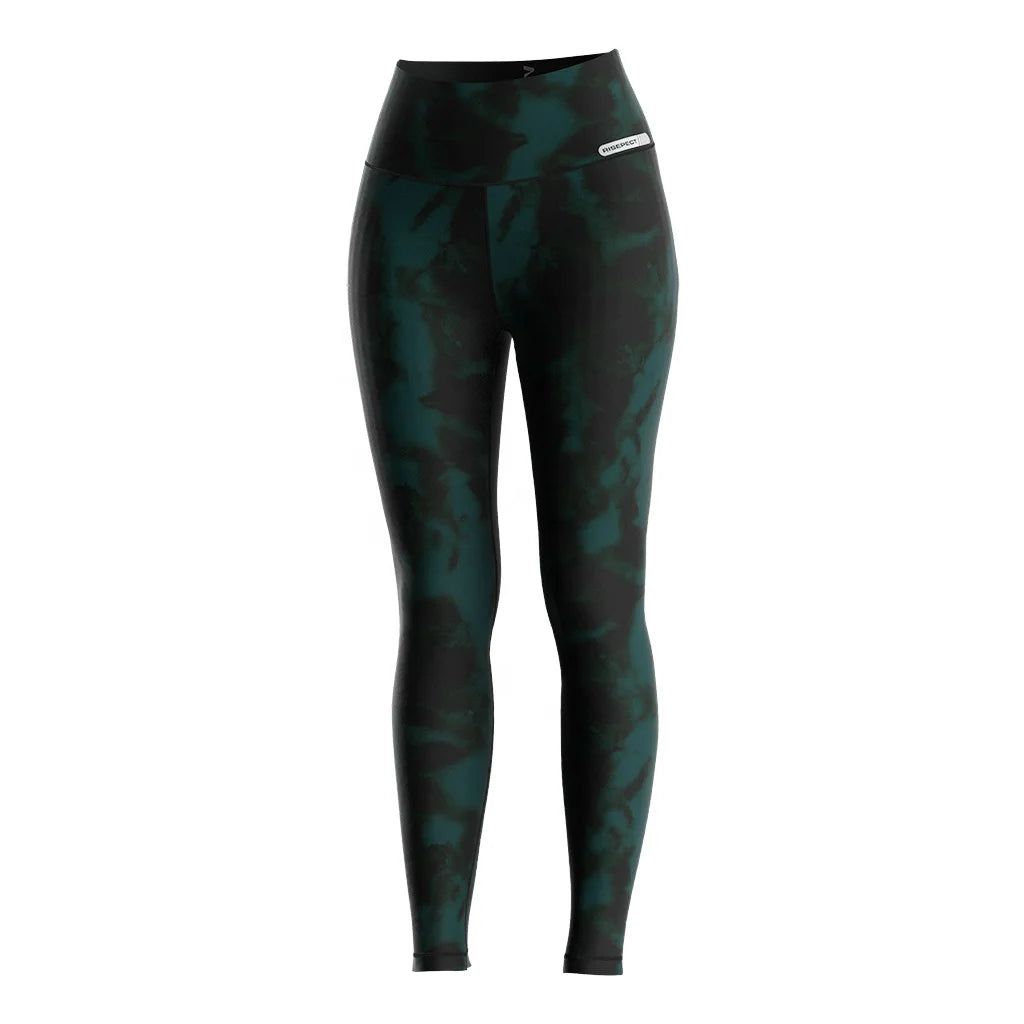 Fashion Women's High Waist Yoga Leggings Tummy Control Waistband Squat-proof for Gym Pilates Daily Athleisure