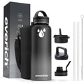 Hot Selling Ready to Ship Different Size Popular Wide Mouth Double Wall Stainless Steel Water Bottle With Custom Logo