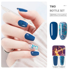 2026 Nail Supplies Oem Private Label Special Design 10ml Double Nail Polish Bottles Design Peel Off Nail Polish With MSDS