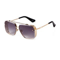 STORY STY5314 Luxury Brand Designer Sun Glasses Gradient Luxury Fashion Double Bridge CustomPilot Sunglasses for Men Women