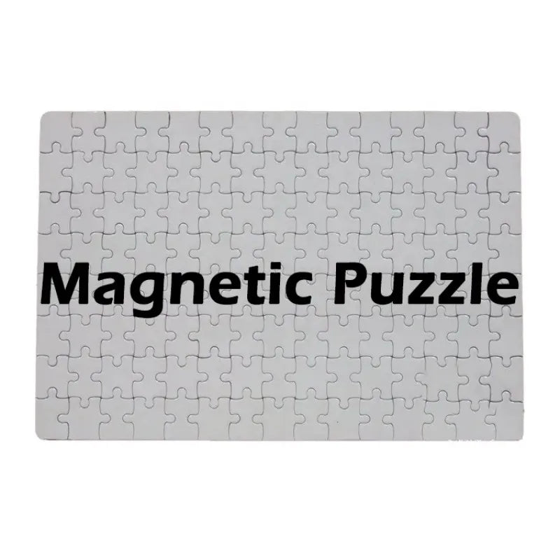 Hot Sales A4 Size Sublimation Blank Magnetic Jigsaw Puzzle Heat Transfer Printing 120 Pieces Puzzle for Kid Gift