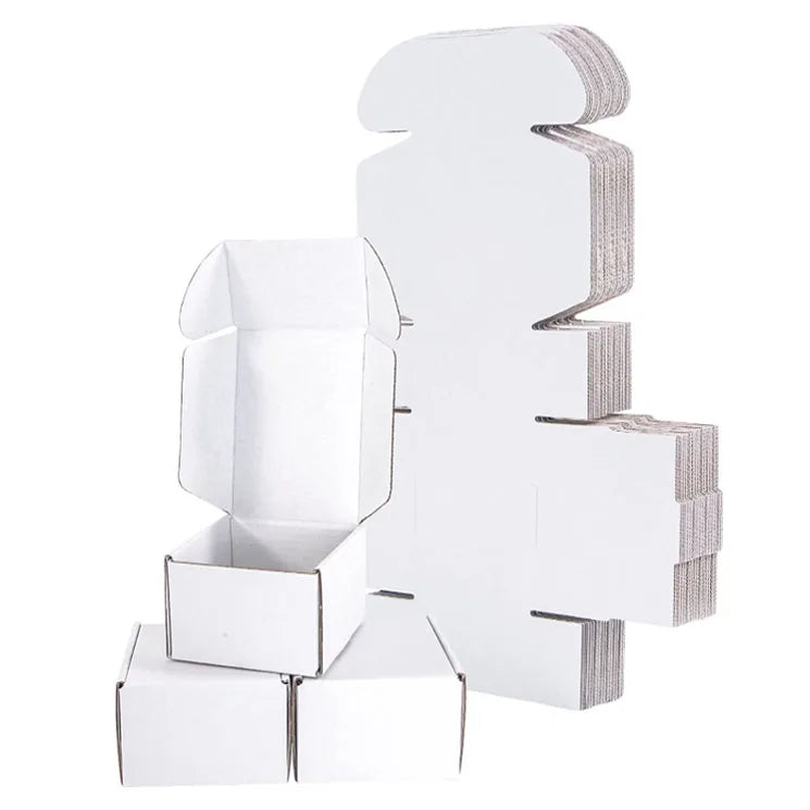 Wholesale White Cardboard Corrugated Personalized Mail  Box Custom Print Sock