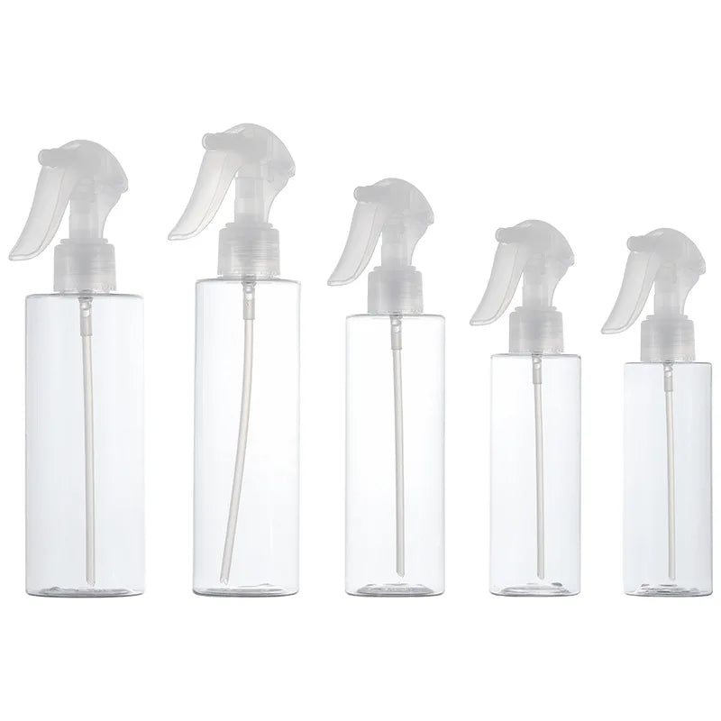 PET Plastic Spray 100ml Alcohol Spray  Split Bottle Hand Button Disinfection