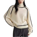 Winter French Elegant Turtleneck Mohair Sweaters Casual Plain Knitted Loose Sweater for Women