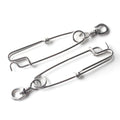 DORISEA Stainless Steel A-Type Swivel Snap Pin with B.L.Swivel Premium Snap Hook