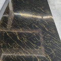 Lightweight 3mm PVC Marble Sheets UV Waterproof Wall Panel for Bathroom and Hotel Easy DIY Installation for Home Projects