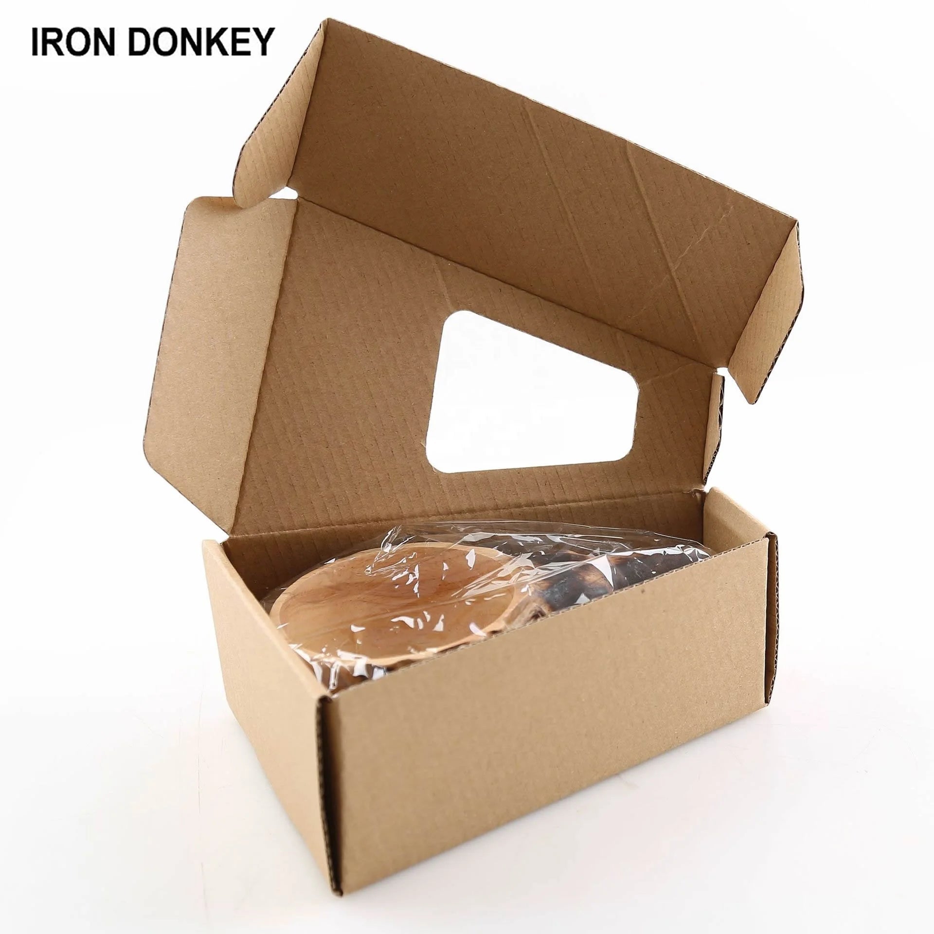 IRONDONKEY OEM 240MLSolid Wood Coffee Water Bottle  Insulation Drinking Water Couple Anti-scalding Hand Retro Wooden Cup