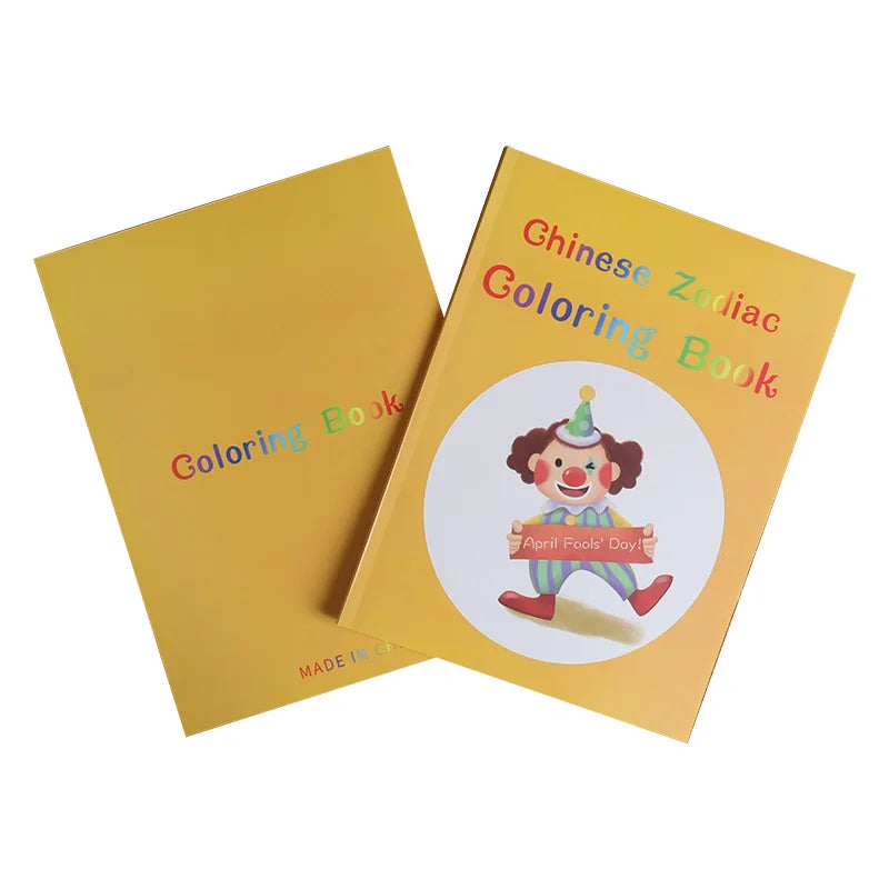 Large Size Magic Coloring Cartoon Book Coloring Magic Tricks Colorful Cartoon Book Magic Tricks Prop Toy for Kids Party Funny