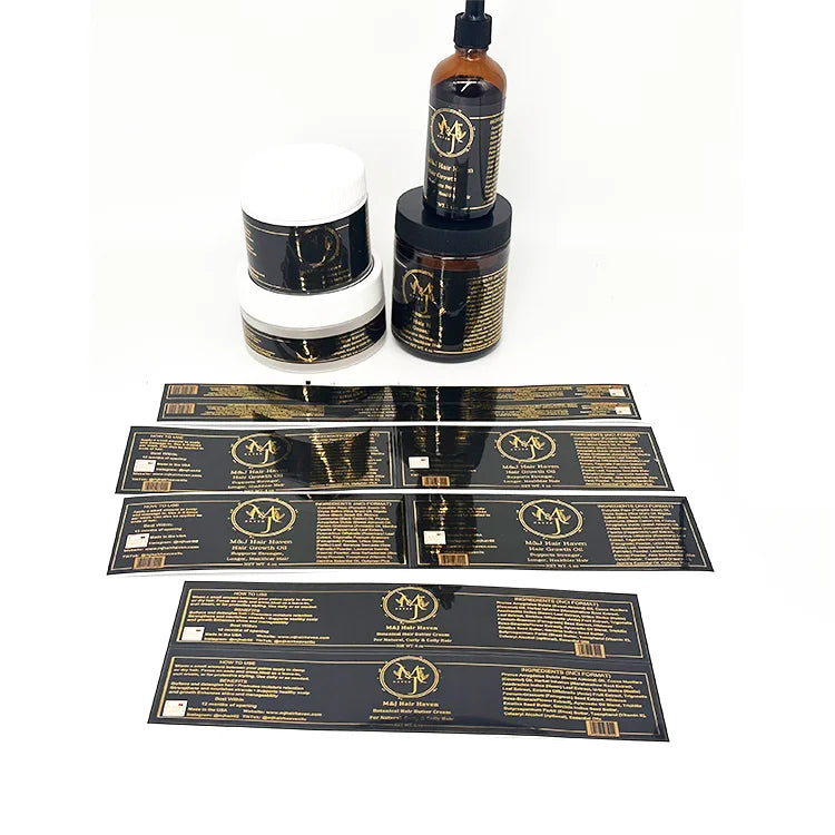 Private Label Lip Gloss Skincare and Perfume with Adhesive Paper Packaging Custom Manufacturer Labeling for Lipstick Use