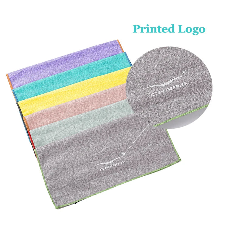 Muti-Color Sweat Absorbent Sports Team Towels Fitness Microfiber Gym Sport Towel Custom Logo