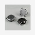 3g Hexagon Cream Jar Cosmetic Empty Pot Travel Sample Cream Container 3g Glitter Jar