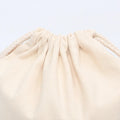 Multi-functional Reusable Drawstring Cloth Pouch Eco Friendly Muslin Produce Cotton Shopping Bags with logo