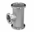Vacuum Stainless Steel Reducing Tee