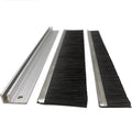 Customized Yellow Card Nylon Strip Brush UL94-V0 Screen Door Shutter Door with Bristle Material Platform OEM Support