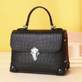Luxury Women's Handbag Alligator Crossbody Shoulder Bag Stylish Small Size Premium Silicone Material Material for Women