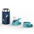 14oz in Stock Water Bottle Cups Easy to Clean and Flip Straw up Leak Proof unicorn Stainless Steel Kids Water Bottles