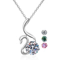 Wholesale Jewelry 18k Gold Plated Pendant 925 Sterling Silver Necklace Custom 2ct Fine Luxury Moissanite Women