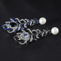 F9919 Abiding Jewelry Manufacturer Custom 12mm Shell Pearl Brooches 925 Sterling Silver Women Pins Custom Brooch