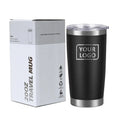 Custom 20oz 20 oz Cold and Hot Drinks Insulated Tumbler Double Wall Stainless Steel Double Vacuum Coffee Tumbler Cup