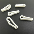 Factory Price Multi-purpose White Plastic Hook Clasps Clamp Plastic Clips