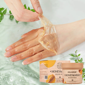 Viola House Hand Moisturizing Mask Honey Milk Whitening Nourishing Hand Wax for Dry Skin