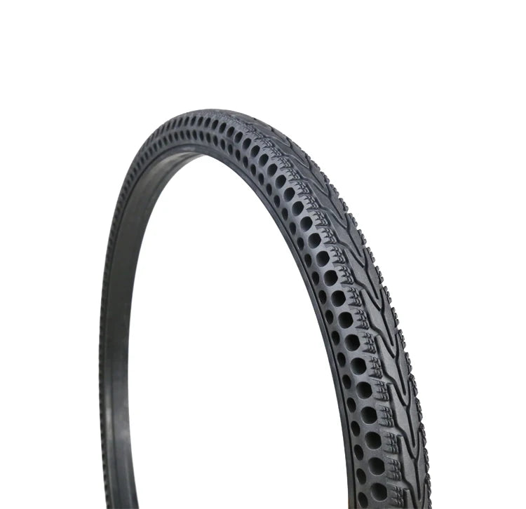Nedong Bicycle Tires 24x1.5 New Tread Pattern Road Bicycle Airless Tyres Solid Tire Bikes