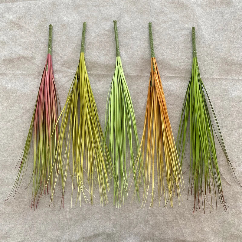 Hot Sale Artificial Plant Big 3 Head Pansi Grass Cheap Price Artificial Grass