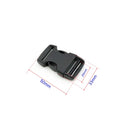 Good Plastic 25MM Adjustable Backpack Buckle Side Release Buckle