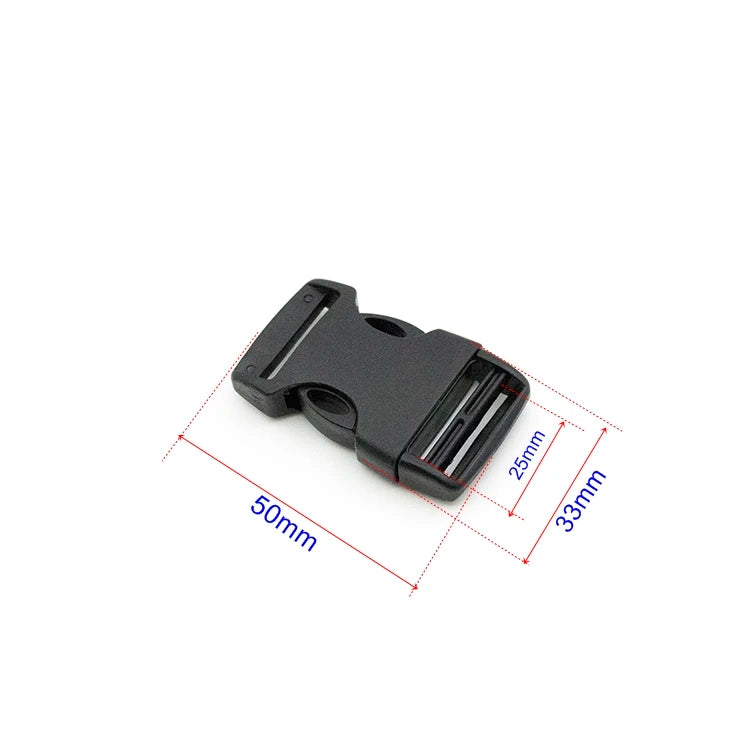 Good Plastic 25MM Adjustable Backpack Buckle Side Release Buckle