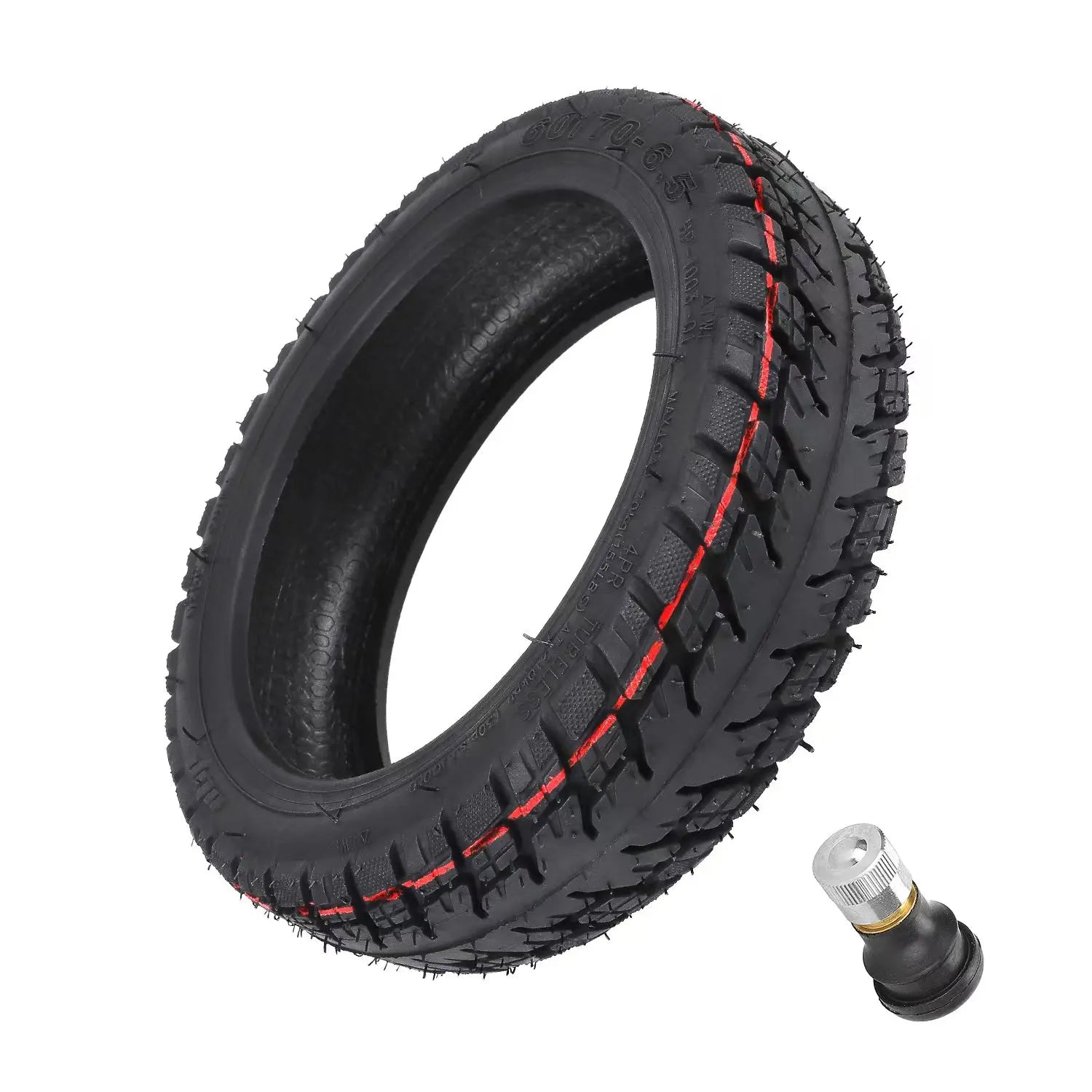 Ulip Thick 60/70-6.5 Road Tubeless Tire 10 Inch Scooter Tyre for Ninebot Max G30 Serial Scooters Rubber Max G30 Accessory