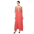 Cool Embroidery Elastic Traditional Wear Open Abaya for Muslim Women Prayer Abaya Ramadan Dresses Muslim for Summer
