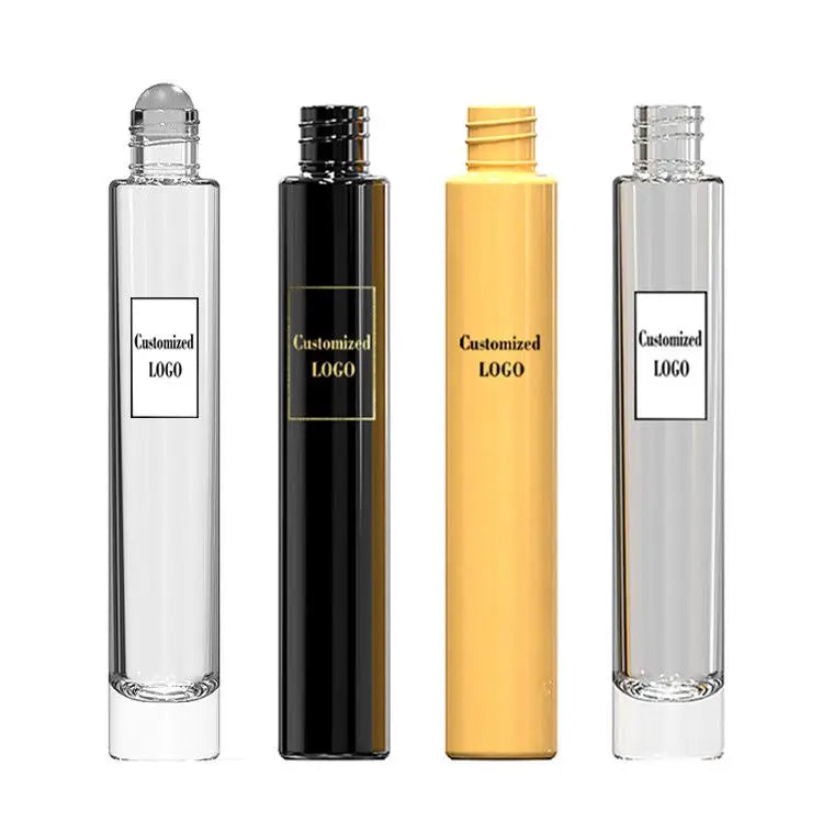 Wholesale 10 Ml Clear Heavy Wall Thick Bottom Perfume 10ml Roller Glass Bottle for Essential Oil | 30% PCR Glass | EU Certified | 30% PCR Glass | EU Certified