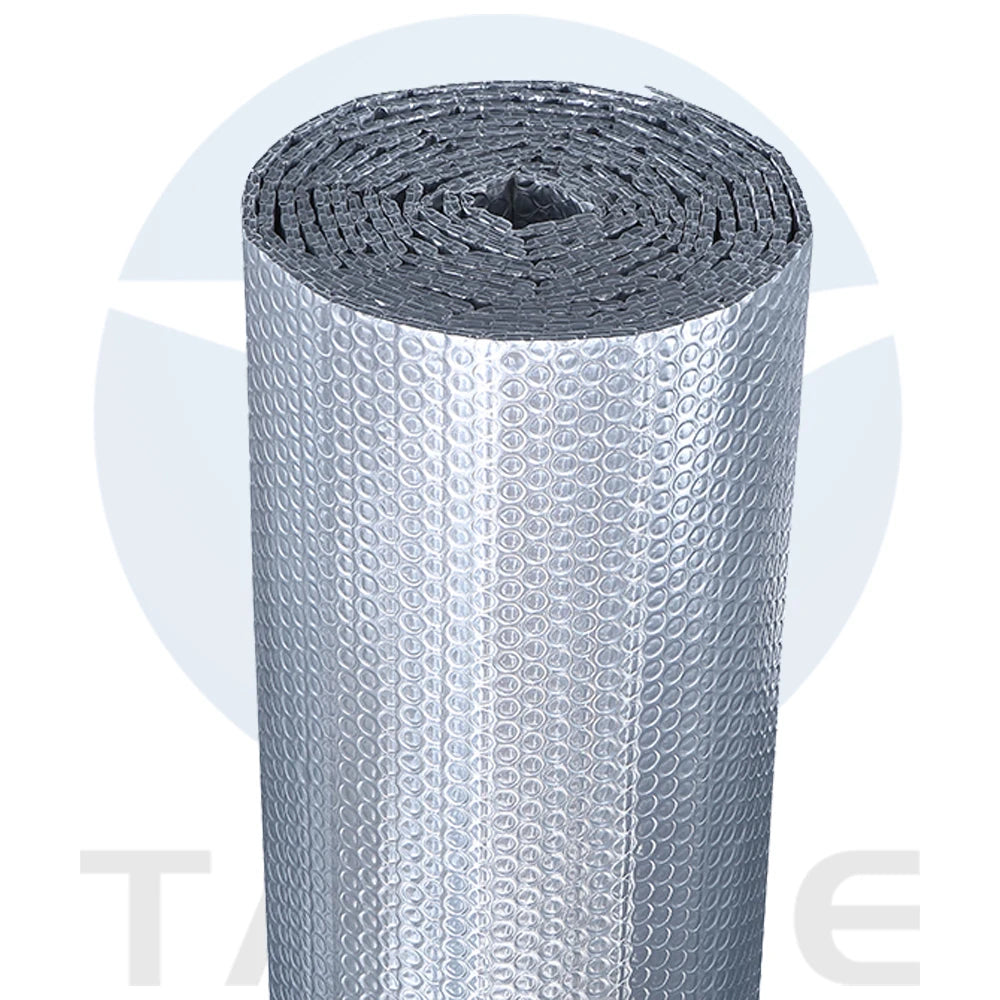 Double Bubble Thermal Insulation Blanket 6mm/8mm Aluminum Insulation Foil 1.2*30m Heat Insulation Materials