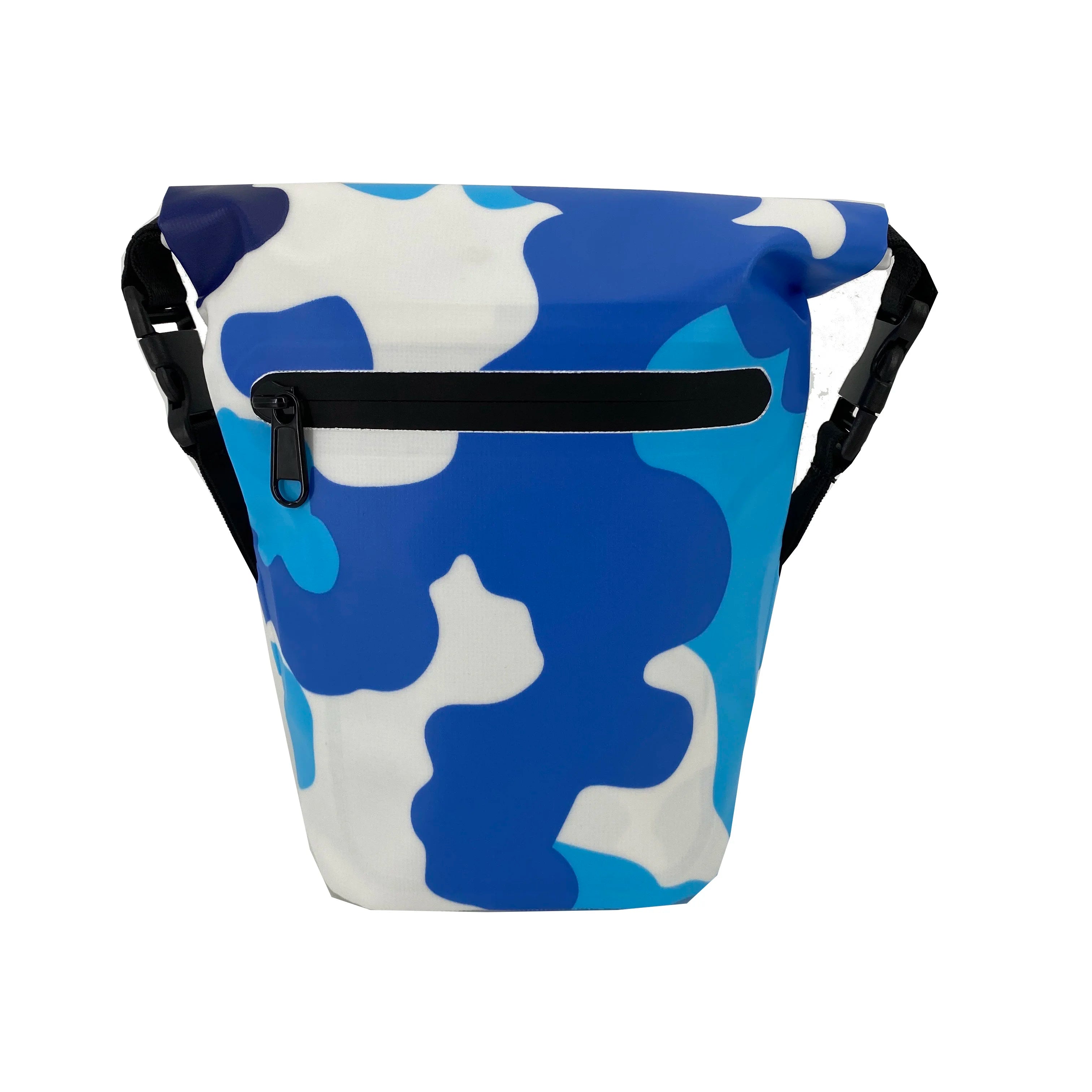 Factory Customized Camouflage Waterproof Waist Pouch Bag for Hiking Camping