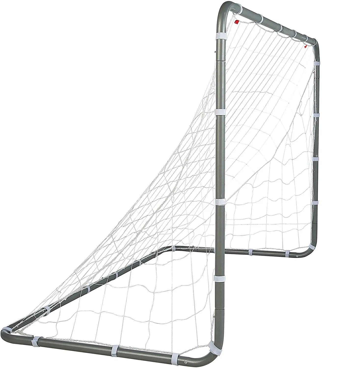 Metal Steel Aluminum goal 5 Metre by 2 Metre Aluminium Fixed Soccer Football Post Goals Set