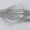 Wholesale Natural 3-3.5mm Gray Color Rice Pearl Beads Loose Freshwater Pearls Strand Grade a Third Party Certified