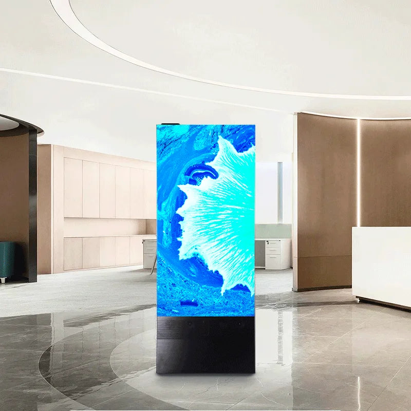 For COSUN Ultra-Slim Portable LED Advertising Screen Banner Outdoor Digital Signage Kiosk for Elevator IP65 Rated Retail