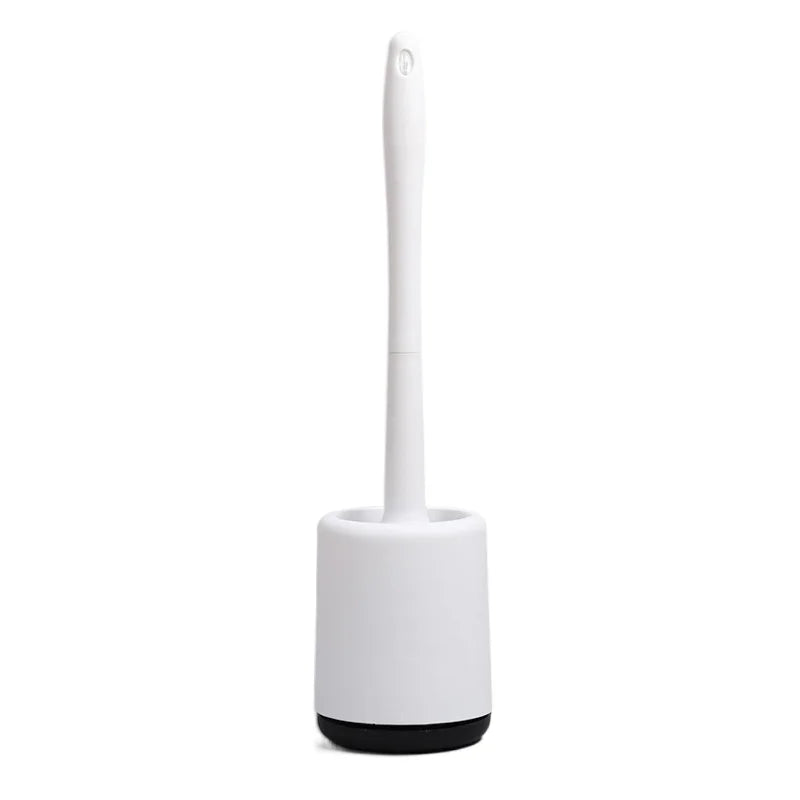 Deep Cleaning Toilet Brush Silicone Toilet Brush With Holder and Wall Mounted Holder for Bathroom Cleaning