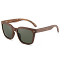 Dropshipping Skateboard UV400 Protection Fashion Polarized Lens Handmade Bamboo Wooden Lightweight Full Rim Sunglasses for Men