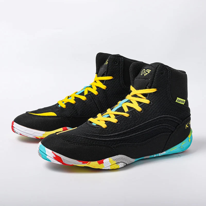 Wholesale Unisex Breathable Training Wrestling Weightlifting Shoes for Squat Deadlift Exercise