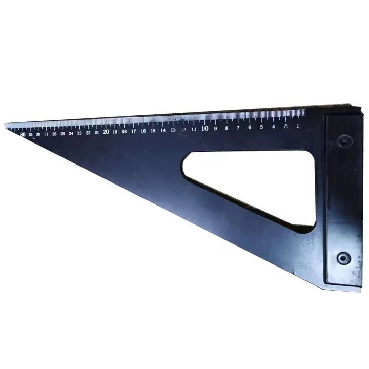 Customizable Industrial & DIY L-Shape with Brace Glass Cutting Triangle Ruler Different Sizes for OEM Support