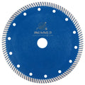 With Fast Shipments180mm Turbo Saw Blade for Cutting Rock Slab Marble Tile Diamond Saw Blade Granite Red Tile Cutting Saw Blade